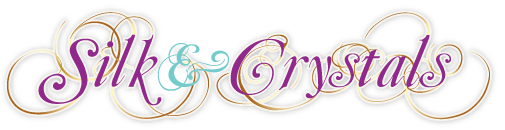 silk and crystals banner